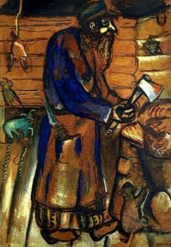 arc - Der Metzger Alter Zeitgenosse Marc Chagall